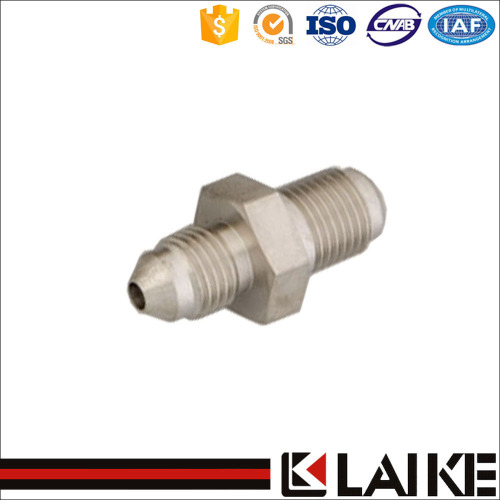 JIC-3 (37 degree) male to M10 x 1.0 Inverted Flare Male fitting