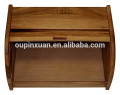 Bambú y madera 100% ecológicos Roll Top Bread Box &amp; Storage Box