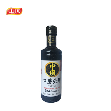 Home Use Wholesale Chinese 500ml Superior Light Soy Sauce