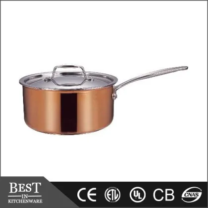 Sauce pan with s/s lid