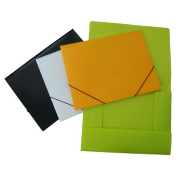 3 Cover Folder With Elastic Strap (F2018)