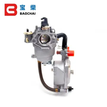 Lpg Gas Carburetor KAC6500 LPG168 Gasoline Generator Dual Fuel Carburetor Kit 3KW 168F 170F 6.5 For Generator Accessory