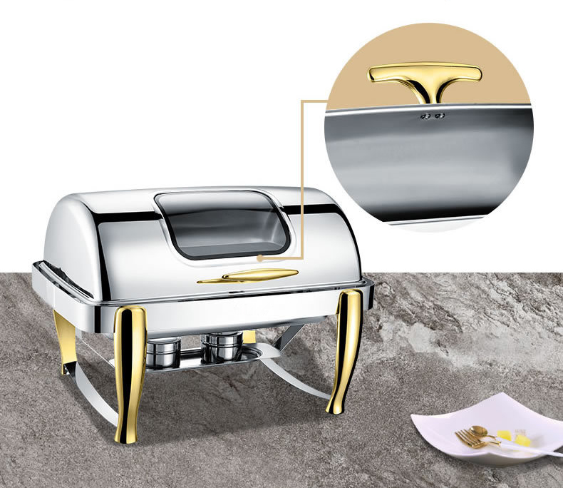 Stainless steel hot pot for high-end banquet