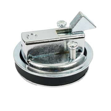 316 Edelstahl Flush Pull Marine Verriegelungsriegel mit Kurven- und Hebering für Boote