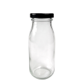 Top Grade Round Milk Beverage Glass Bottle