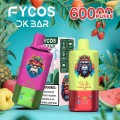 Fycos 60k puff 3in1 Vape asli