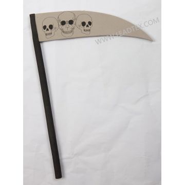 Halloween Accessories Skull Scythe of Reaper