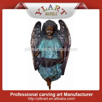 child angel bronze wall fountain YL-K197