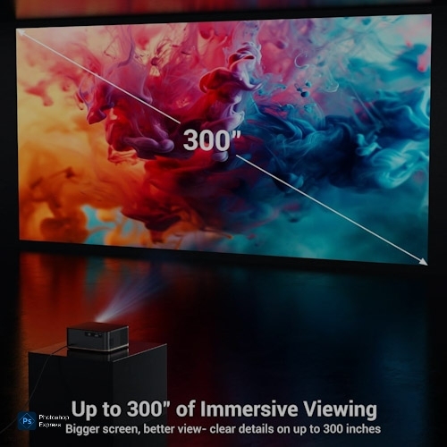 High Quality Home Projector for Living Room Use