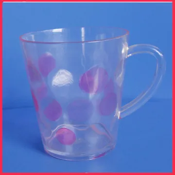 260MLplastic drinking cup with handle
