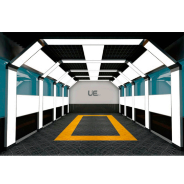 LED Car Care Workshop Polishing Booth Light Tunnel