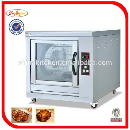 EB-202 Stainless steel 2 Lays Electric Chicken Rotisserie for Restaurant