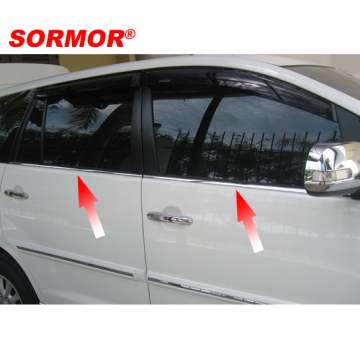 Chrome Side Window Strip for Toyota Innova, Decorating Strip