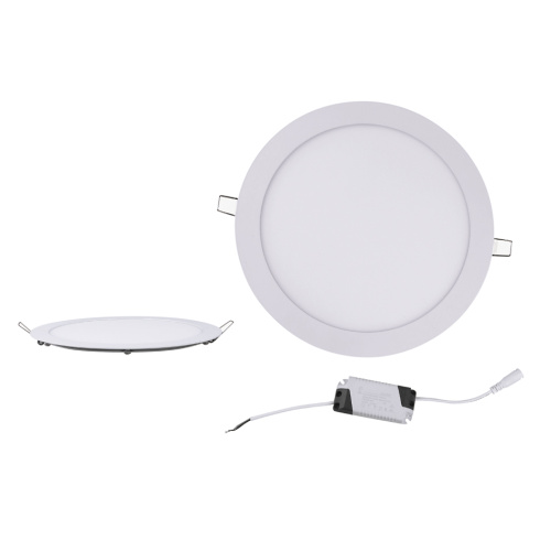 Panneau de plafond encastré à LED rond