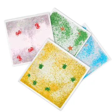 Customizable New Dynamic Sensory Liquid Tiles: Vibrant Play and Learning Tools Specifically Designed for Autistic Children