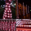 12M 100Meds Solar LED Soft Tube String Lights