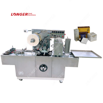 Automatic Soap Cellophane Wrapping Machine for Perfume Box Packaging