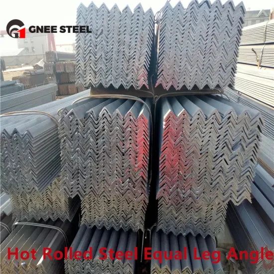75X75 Galvanized Steel Slotted Angle Bar, Hot Rolled Angle Bar Iron Specification, 12m Structural Angle Steel