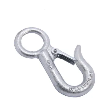 European Type Alloy Steel Wire Rope Fittings Or Chain Fittings Trailer  Hook