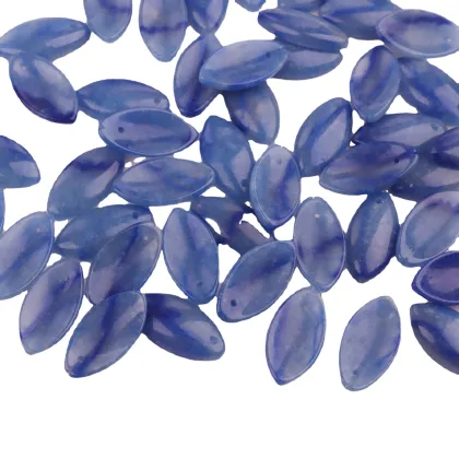Natural Horse Eye Shaped Blue Aventurine Stone Jewelry