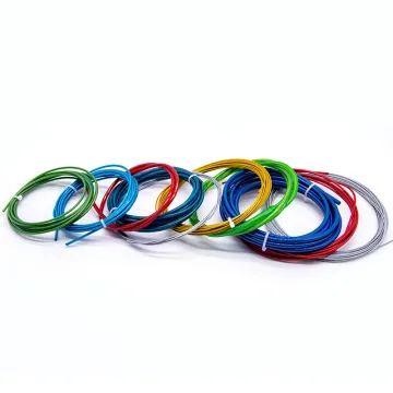 Pvc coated stainless steel wire