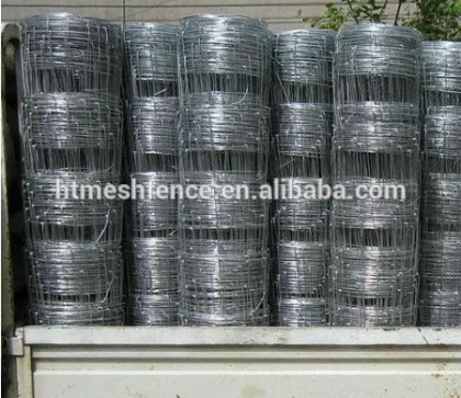 galvanized hinge joint field fence/hinge joint galvanized grass fence factory
