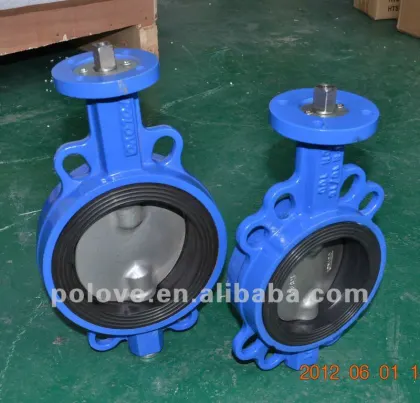 Wafer type demco butterfly valve