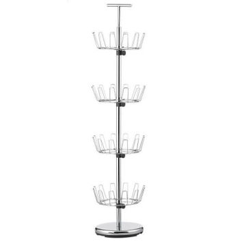 Powder Coating Shoe Display Racks Store Fixture For Shoe Shop