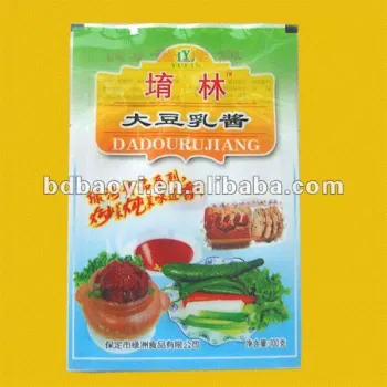 High Quality Three Side Seal Packaging Bags For Spice Plastic alibaba China