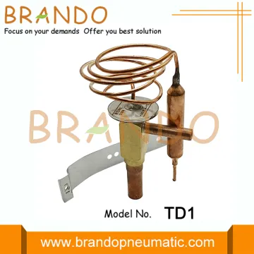 Expansion Thermostatic Valve TD1 for Refrigeration Air Conditioning