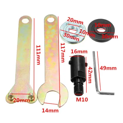 5mm Shank M10 Arbor Mandrel Cutting Tool Accessoriess for Angle Grinder Drill Adapter Power Tool Accessories