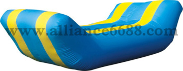 factory customize four seats sofa inflatable water island