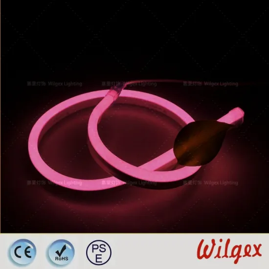 Pink LED neon flex