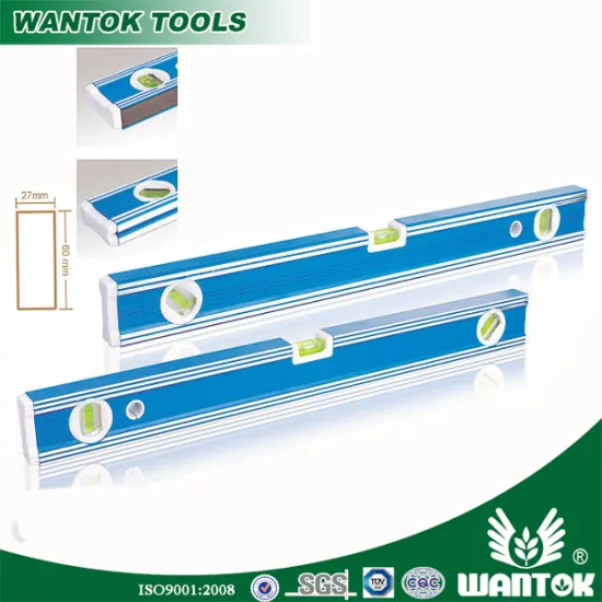 Blue Spirit Level with 3 Vials