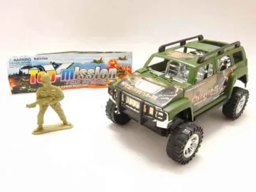 PULL BACK CAR W/PRIVATES