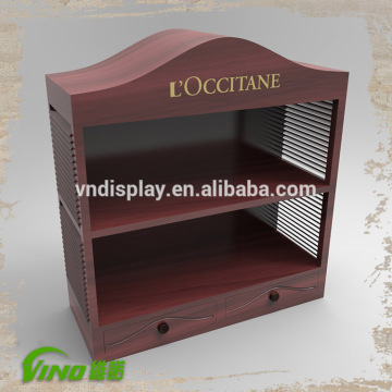 wood storage cabinet custom wood products for skincare
