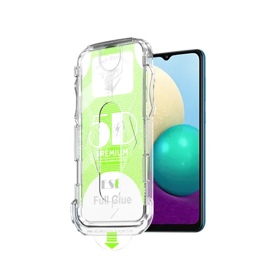 Auto Dust-Elimination Tempered Glass Screen Protector for Samsung Galaxy M Series