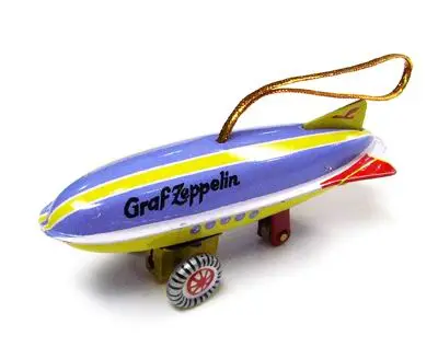 Graf Zeppelin Ornament Tin Decoration