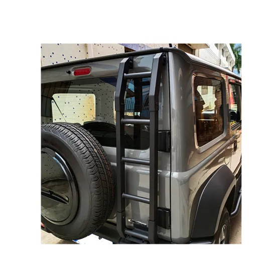 Hot Selling Aluminum Rear Ladder for Suzuki Jimny 2019 JB64 JB74 - Japanese Car Accessories from Maiker