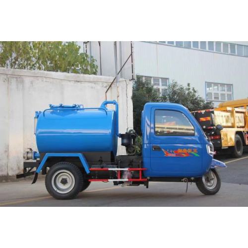 Camiones de succión de aguas residuales agrícolas de tres ruedas