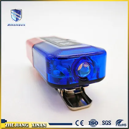 two colors visual range rotating freely shoulder lamp