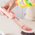 Cepillo de plato con dispensador de jabón