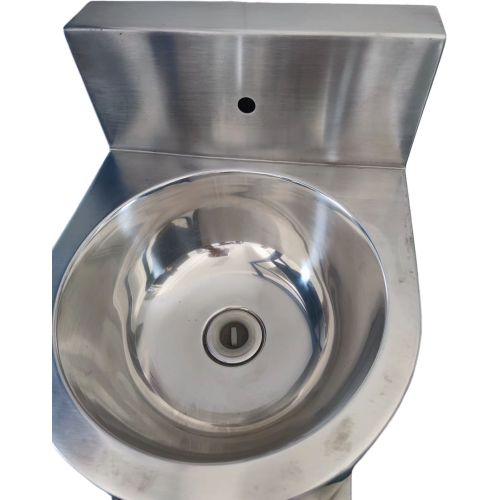 Edelstahl einteiliger Toilettenwaschbecken