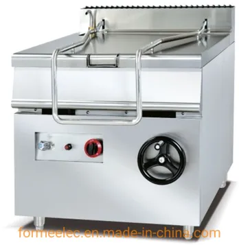 Gas Combination Oven 80L Gas Braiser Pan Gas Tilting Braising Pan