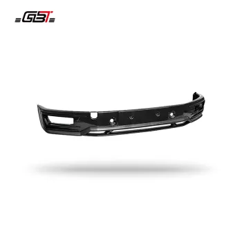 GBT PU Material Front Bumper Lip with Fog Lamp Case for Volkswagen VW T6 Sportline
