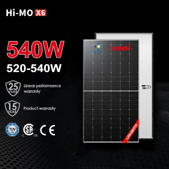 Longi Tier 1 132 Cell Double Glass Roof Monocrystalline Solar Panels: 520W to 540W EU Stock