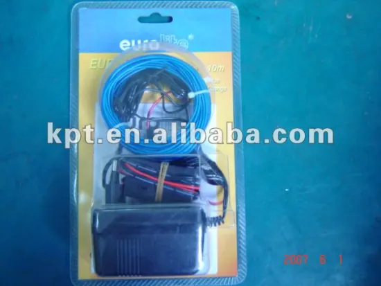 party neon wire el decoration,brightness blue el wire and inverter
