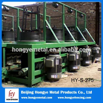Fine copper wire drawing machine