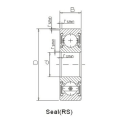 Глубокие шариковые подшипники SSR24