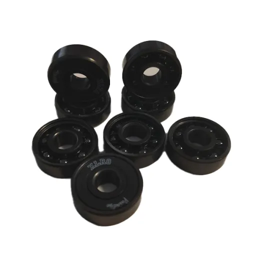 High-Quality 8x22x7mm Black Ceramic Ball Bearing with Si3N4 7 Balls - Customized Service & Hot Selling